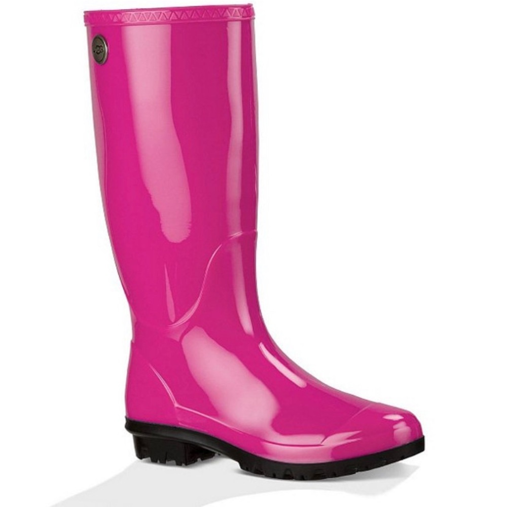 UGG® Waterproof Rain Boots Furious Fuchsia